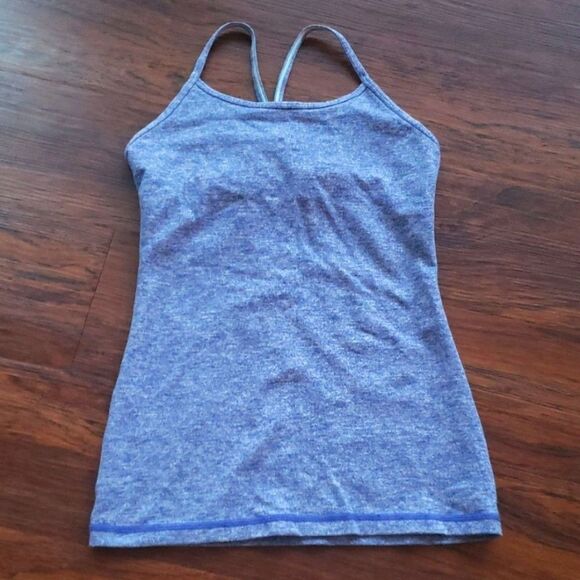 Ivivva By Lululemon Purple Girls Athletic Workout Outdoor Chic Tank Top Size 12 - Picture 1 of 4